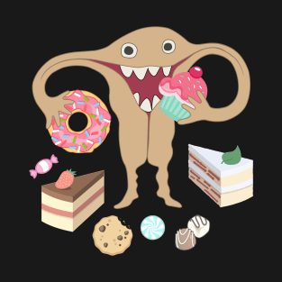 Hungry Uterus Sweet w/o Text T-Shirt