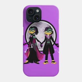 Magica and Poe De Spell Phone Case