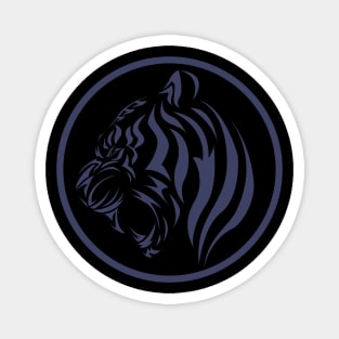 Tiger Tatoo Style Design Magnet