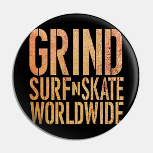 Grind Tee Pin