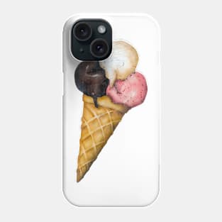 Retro Ice Cream Sign Phone Case