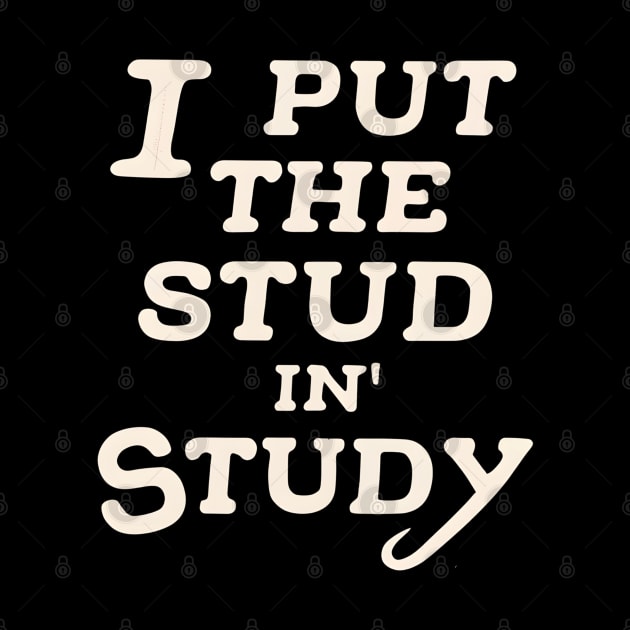 I put the stud in study by NomiCrafts