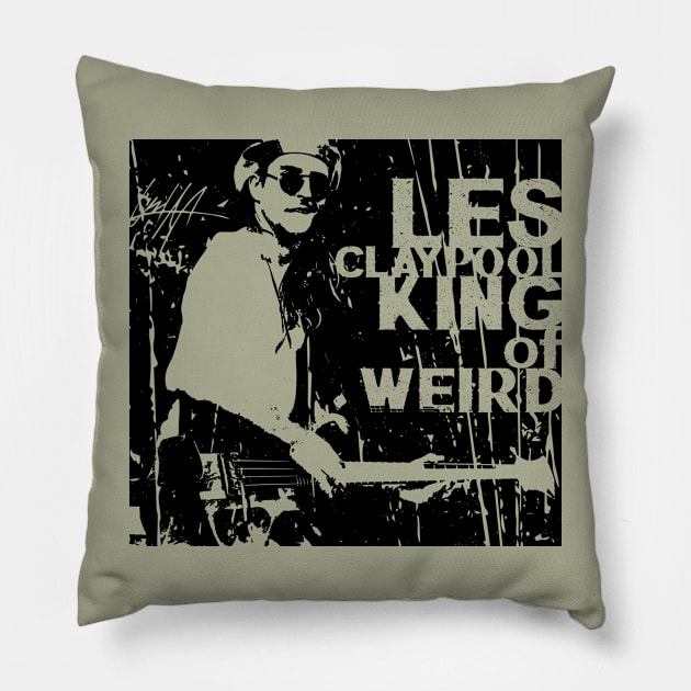 King of Weird Pillow by Nagorniak