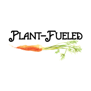 Plant-Fueled Vegan Slogan T-Shirt