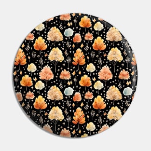 Autumnal Trees Pattern #1 Pin