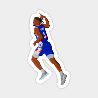 Tyrese Maxey - Philadelphia 76ers Basketball Magnet