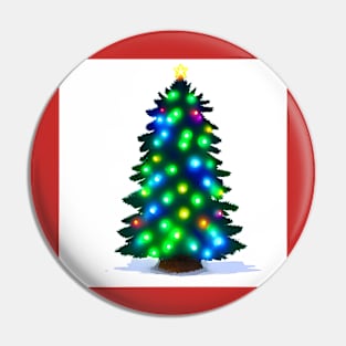 Christmas tree Pin