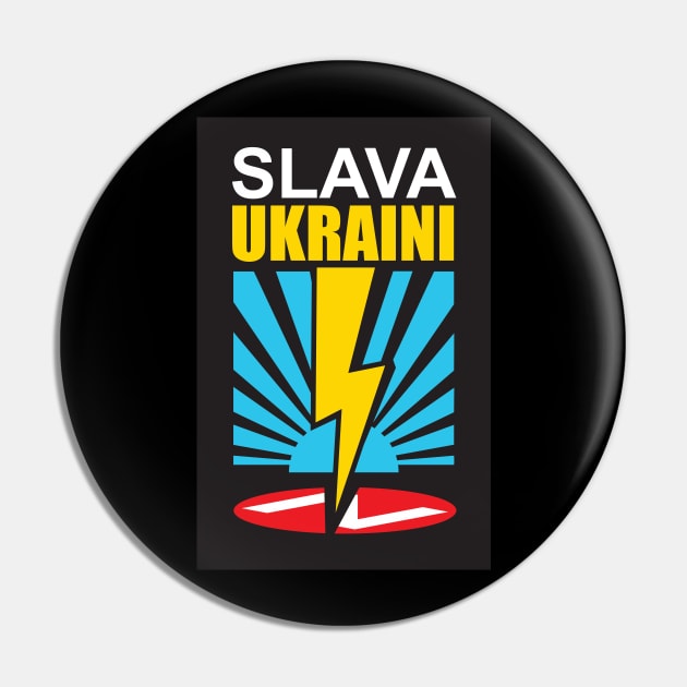 Slava Ukraini Pin by Legatus