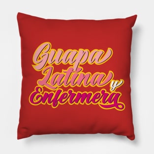 Guapa Latina y Enfermera Pillow