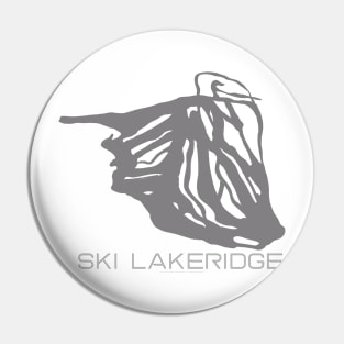 Ski Lakeridge Resort 3D Pin