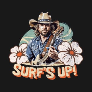 surf's up //flower v4 T-Shirt