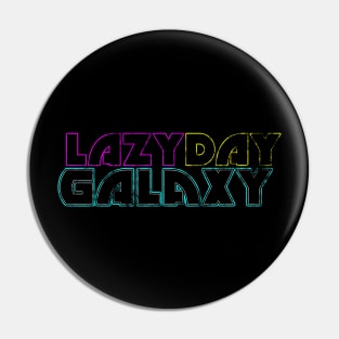 Lazyday Galaxy Logo Pin