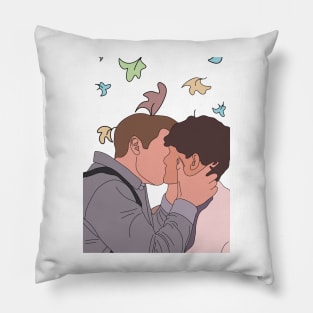 Nick nelson and charlie spring Hearstopper Pillow