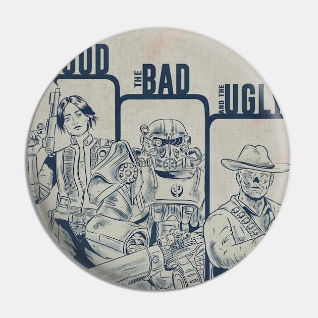 Fallout Pin by ribandcheese