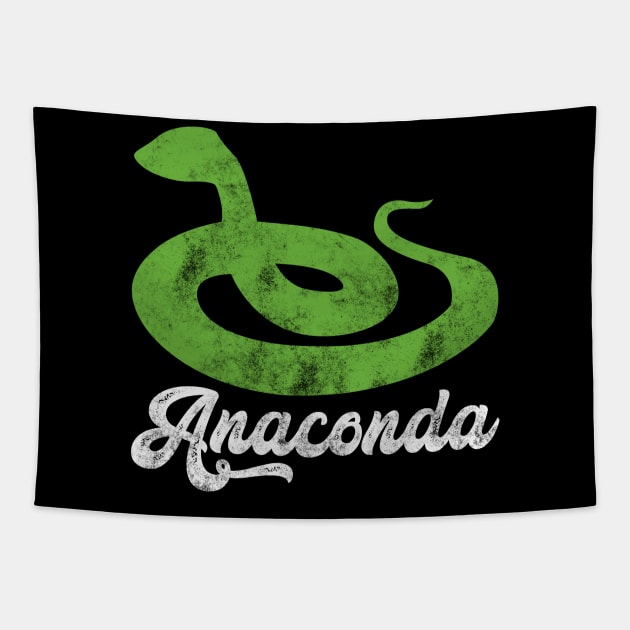 Anaconda Snake Tapestry by Imutobi