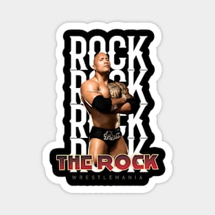 Wrestle Star The rock Magnet