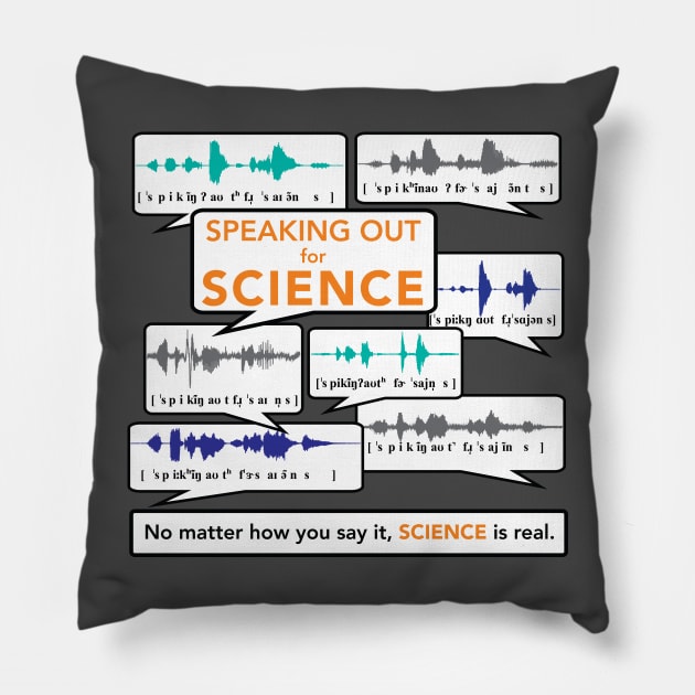 Speaking out for science: multi-speaker version Pillow by alejna99