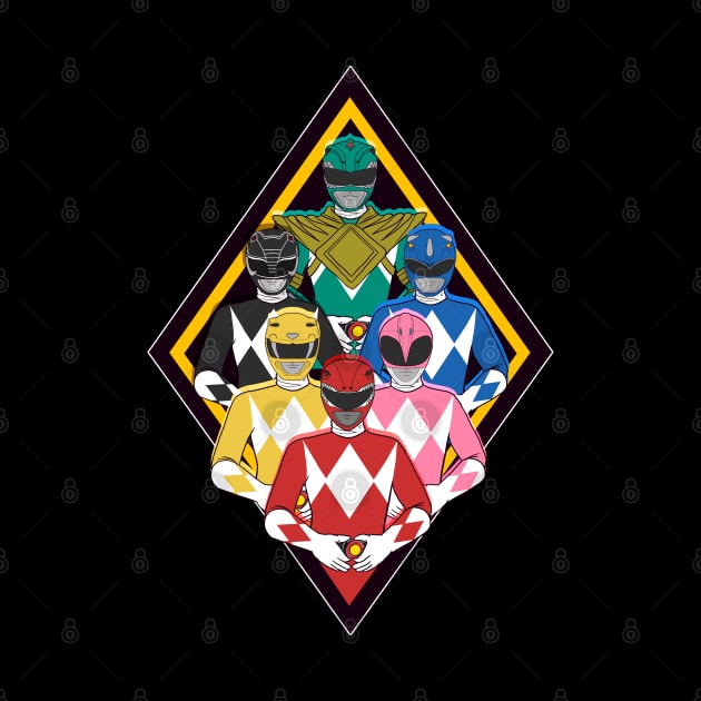 power rangers by ekkimu