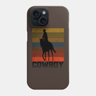 vintage cowboy Phone Case