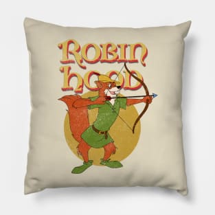 fox robin hood Pillow