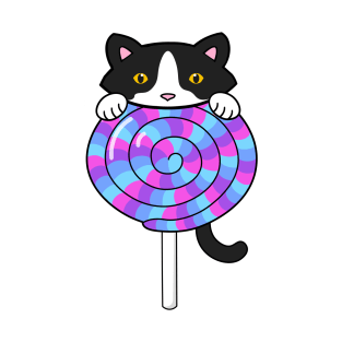 Happy Birthday Lollipop Cat T-Shirt