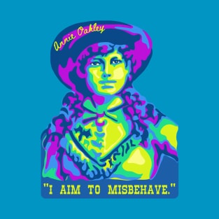 Annie Oakley Portrait and Quote T-Shirt