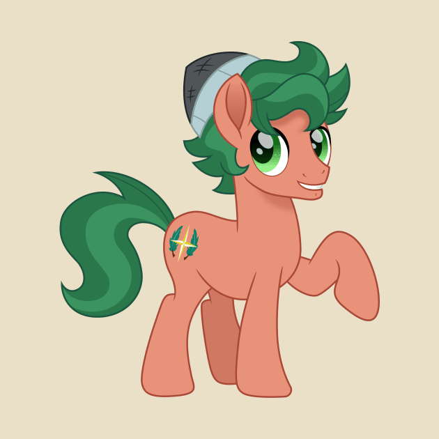 Timber Spruce pony by CloudyGlow