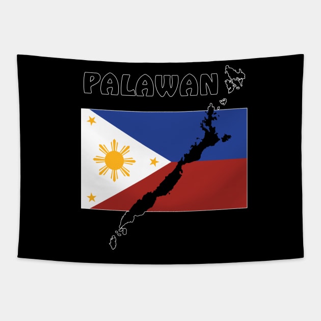 Palawan Philippines Tapestry by NicGrayTees