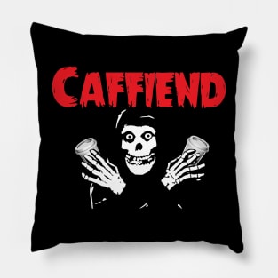 Caffiend Club Pillow