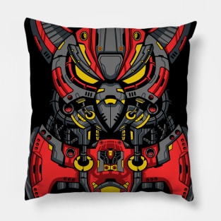 owl mecha Pillow