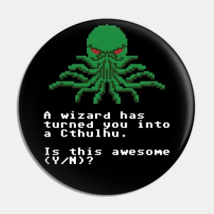 Wizard Cthulhu Pin