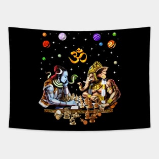 Space Shiva Nataraja Hindu Tapestry