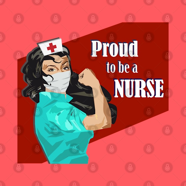 Proud to be a Nurse Nursing Student Graduation Gift by MichelleBoardman