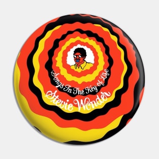 Stevie Wonder Pin