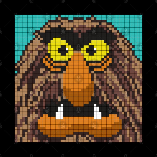 POXELART - Sweetums From The Muppets by JigongNumpuk