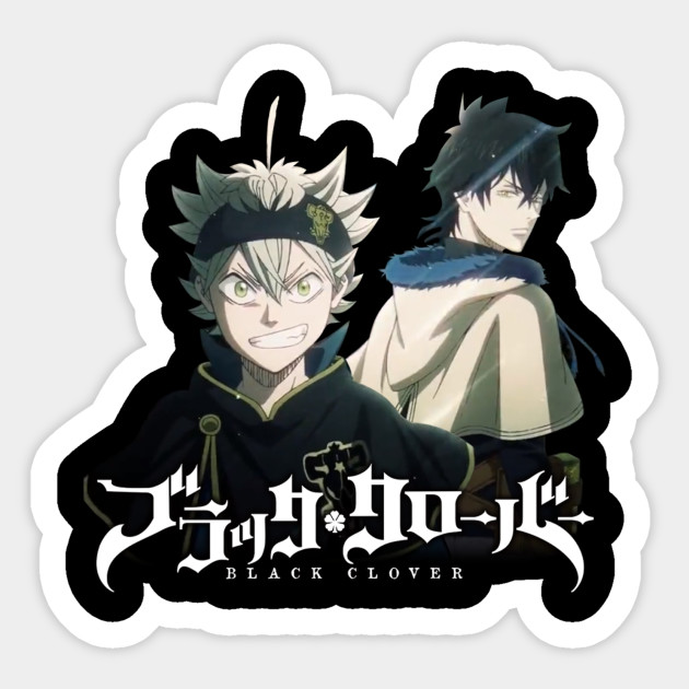 Get Wallpaper Black Clover Asta Yuno Asta Black Clover Sticker Teepublic Free HD