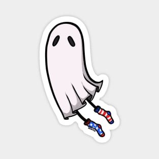 4th of July Socks Ghost Magnet