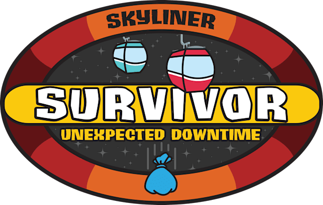 Skyliner Survivor Kids T-Shirt by brkgnews