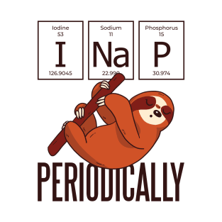 I Nap Periodically Sloth T-Shirt