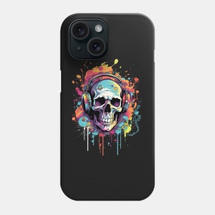 Skull acid art Phone Case