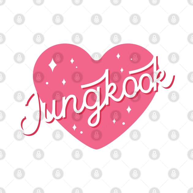 BTS Jungkook typography by Oricca