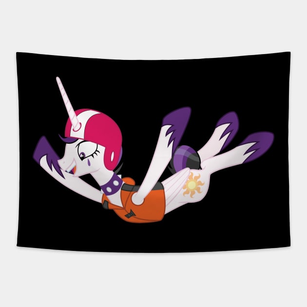 Punk Celestia Skydiving Tapestry by Wissle