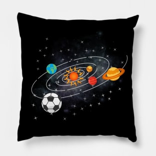 Planet Soccer Pillow