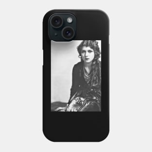 Silent Siren Mary Pickford Phone Case