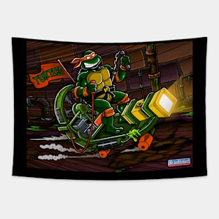 TMNT cheapskate Tapestry