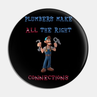 Plumber Humour Pin