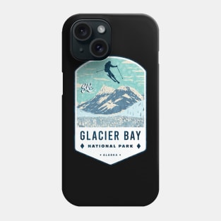 Ski Glacier Bay National Park Alaska Phone Case