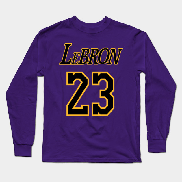 lebron sleeved jersey