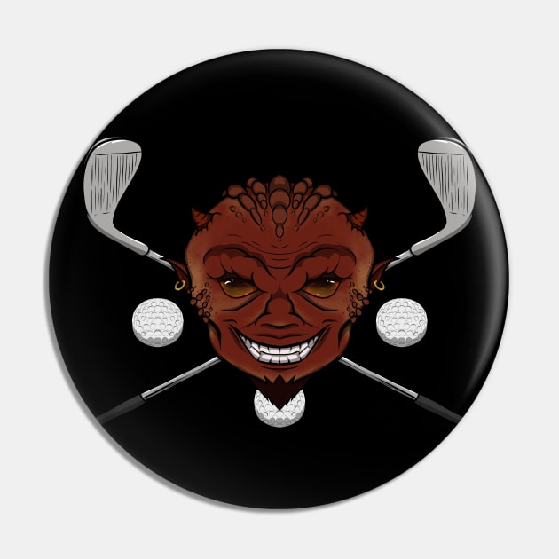 Golf Devil (no caption) Pin by RampArt