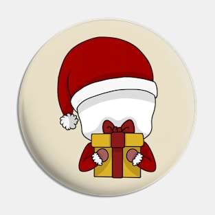 slenderman christmas chibi Pin